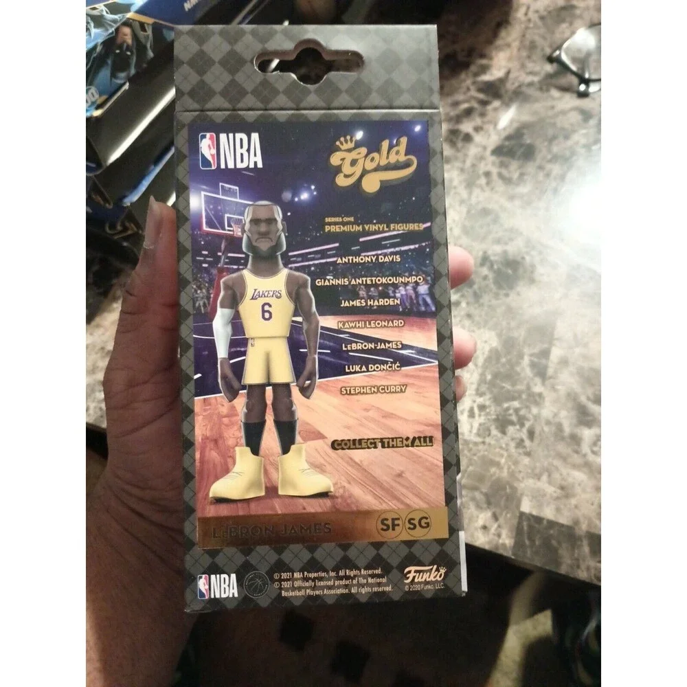 Funko Gold Lebron James Vinyl Action Figure